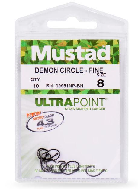Mustad Demon Circle Hooks 5/0 Qty 8