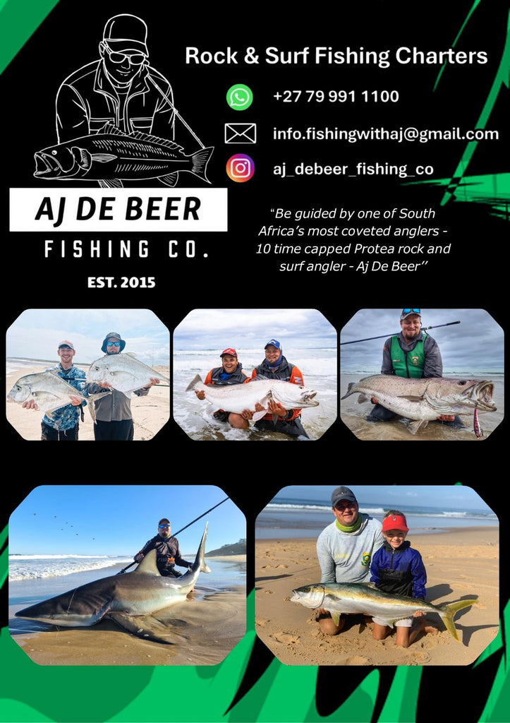 Rock & Surf Fishing Charters With AJ De Beer