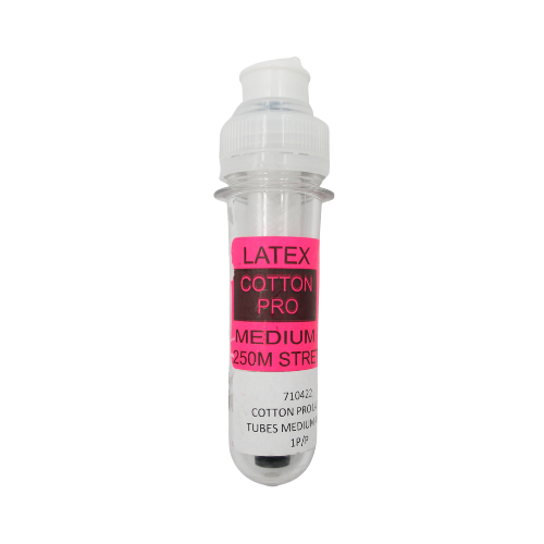 LATEX COTTON PRO MED TUBE