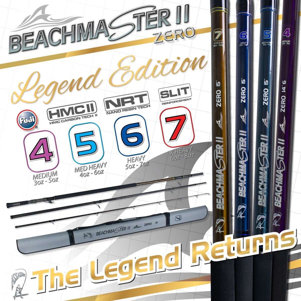 beachmaster fishing lures Assassin Beachmaster II Zero Legend Edition – Stil Fishing