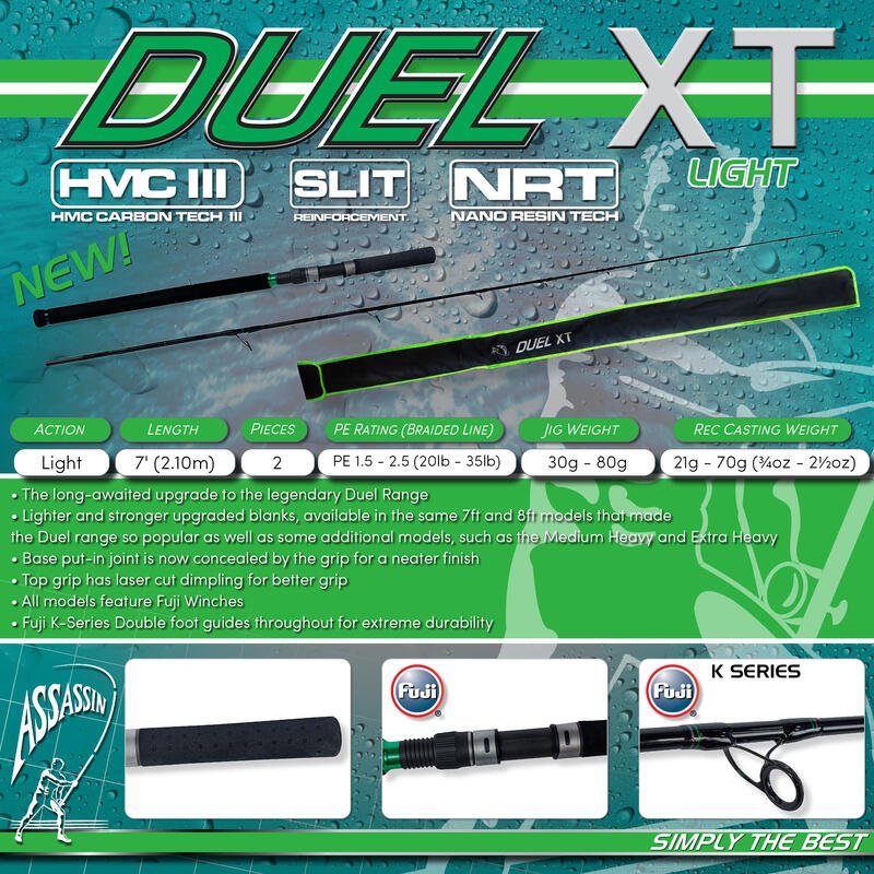 assassin 2 fishing pole Assassin Dual XT (2 piece) – Stil Fishing