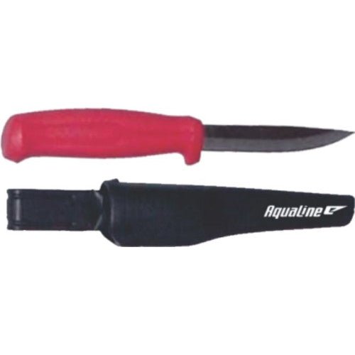 Aqualine 4" Red Knife - Stil Fishingknife