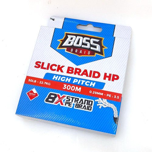 Boss Slick 8X HP - Stil Fishingbraid