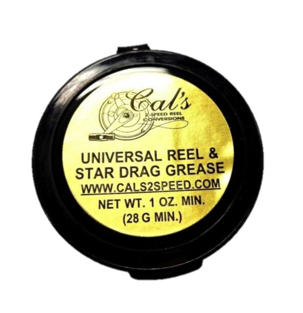 Cal's Universal Reel and Drag Grease Tan 1 oz. 