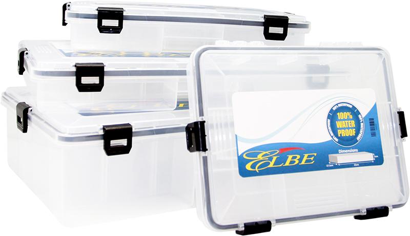 ELBE 100% Waterproof Tackle Boxes - Stil Fishingtackle box