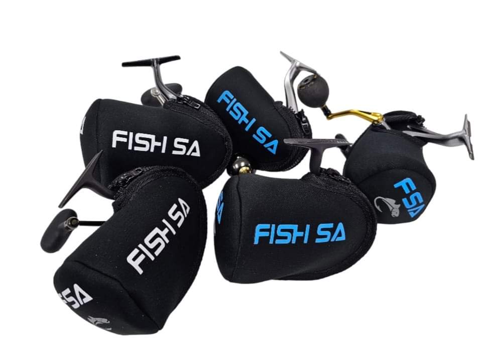 Fish Sa Reel Cover With Zip - Stil Fishingreel cover