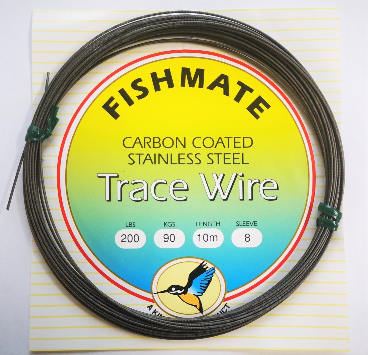 10M fishing Stainless steel wire line 7 strands Trace with Coating