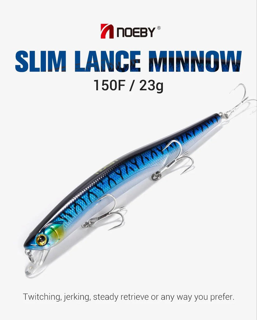 Machnata Slim Lance Minnow 150mm (Floating) - Stil Fishinglures
