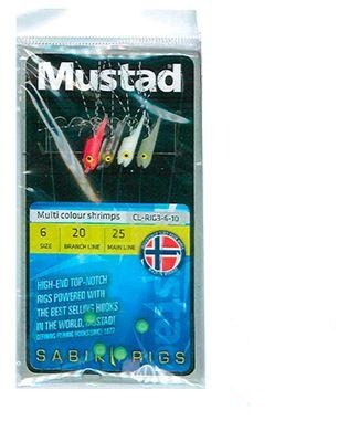 Mustad SABIKI Jigs - Multi Colour Shrimp - Stil Fishingjigs