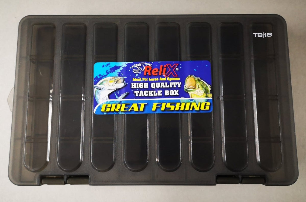 great tackle box Relix Double Sided Tackle Box TB18 – Stil Fishing